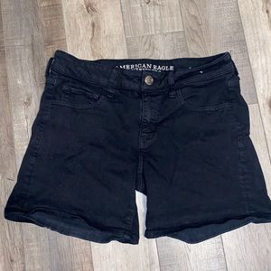 GUC American Eagle black denim shorts